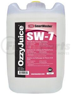 14721 by CRC - OzzyJuice SW-7 Parts/Brake Cleaning Solution - 5 Gallon