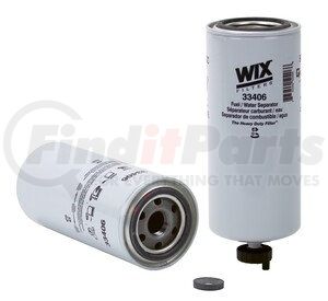 33406 by WIX FILTERS - WIX Spin-On Fuel/Water Separator Filter