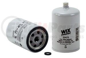 33472 by WIX FILTERS - Spin-On Fuel/Water Separator Filter