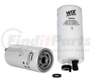 33604 by WIX FILTERS - WIX Spin-On Fuel/Water Separator Filter