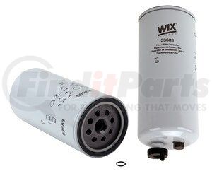 33683 by WIX FILTERS - WIX Spin-On Fuel/Water Separator Filter