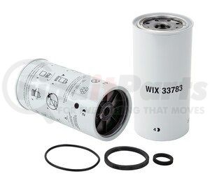 33783 by WIX FILTERS - WIX Spin On Fuel Water Separator w/ Open End Bottom