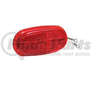 221201 by BETTS - 200V Series Marker/Clearance Light - Red LED Reflex Lens Insert, Multi-volt