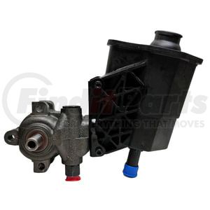 14661 by LARES - Power Steering Pump - New, Steel, with Reservoir and Filler Cap