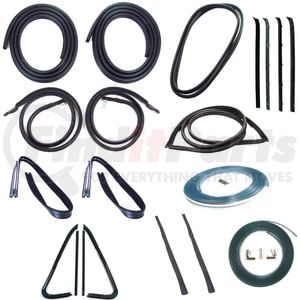 CWK111178 by PRECISION REPLACEMENT PARTS - Vehicle Weatherstrip Kit