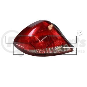 TYC 11-6034-01-9 Tail Light Assembly CAPA Certified Tail Light Assembly