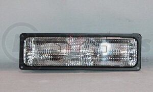 12-1539-01 by TYC - Turn Signal / Parking Light - Halogen, Front, RH, Clear Lens