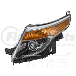 TYC 20934000 Headlight Assembly Head Lamps
