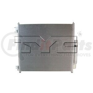 TYC 4433 A/C Condenser A/C Condenser - Parallel Flow, 25.12 x 22.52 x 0.63 in., with Receiver/Drier (Land Rover)