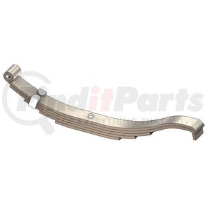 UNA-232 by POWER10 PARTS - Utility Trailer Leaf Spring-Hook End Slipper 5/Leaf 3500 lb. Capacity each