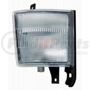 HDL00066 by MITSUBISHI-FUSO - This is a clear park clearance lamp for a 1996 - 2003 Mitsubishi Fuso FK and FM series for the right side.