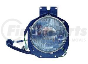 HDL00006 by KEYSTONE - This is a headlamp assembly for a 1996 - 2005 Freightliner Century for the outer left side.