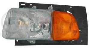 HDL010031L by STERLING - This is a headlamp assembly for a 1999 - 2004 Sterling A series, AT9500, L8500, L9500 Series with park signal lamp for the left side.