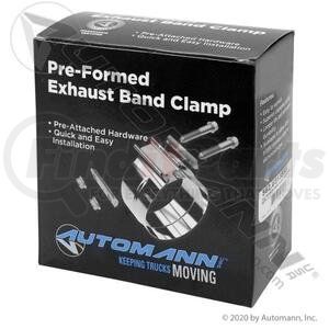 562.U3105SS by AUTOMANN - Exhaust Band Clamp - Preformed, 5 Inch