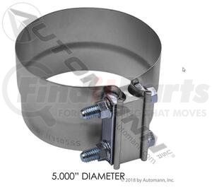 562.U3105A by AUTOMANN - Exhaust Clamp - Preformed, 5 in.