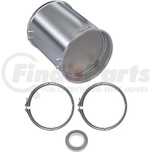 1N1205-C by SKYLINE EMISSIONS - Diesel Particulate Filter (DPF) Kit, w/ (1) Gaskets, w/ (2) Clamps, EPA10, Navistar MaxxForce 11/13/15