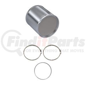1N1210-C by SKYLINE EMISSIONS - Diesel Particulate Filter (DPF) Kit, w/ (2) Gaskets, w/ (2) Clamps, EPA07, Navistar MaxxForce 11/13