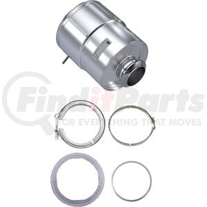 BG0406-C by SKYLINE EMISSIONS - Diesel Oxidation Catalyst (DOC) Kit, w/ (2) Gaskets, w/ (2) Clamps, EPA10, Cummins ISB and Paccar PX6