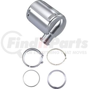 BG0411-C by SKYLINE EMISSIONS - Diesel Oxidation Catalyst (DOC) Kit, w/ (2) Gaskets, w/ (2) Clamps, EPA07, Cummins ISB and Paccar PX6