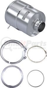 BG0412-C by SKYLINE EMISSIONS - Diesel Oxidation Catalyst (DOC) Kit, w/ (2) Gaskets, w/ (2) Clamps, EPA10, Cummins ISB and Paccar PX6