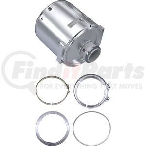 CJ0403-C by SKYLINE EMISSIONS - Diesel Oxidation Catalyst (DOC) Kit, w/ (2) Gaskets, w/ (2) Clamps, EPA07, Cummins ISC and Paccar PX8