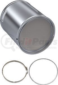 CJ1201-C by SKYLINE EMISSIONS - DPF KIT CONSISTING OF 1 DPF, 2 GASKETS, AND 2 CLAMPS