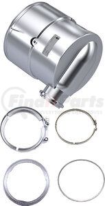 CJ0427-C by SKYLINE EMISSIONS - Diesel Oxidation Catalyst (DOC) Kit, w/ (2) Gaskets, w/ (2) Clamps, EPA10, Cummins ISC 8.3/ISL 9 and Paccar PX8