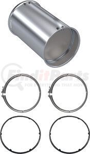 CN1505-C by SKYLINE EMISSIONS - DPF KIT CONSISTING OF 1 DPF, 2 GASKETS, AND 2 CLAMPS