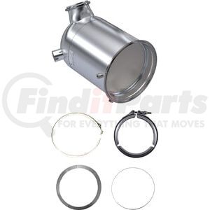 DNT506-C by SKYLINE EMISSIONS - Diesel Oxidation Catalyst (DOC) Kit, w/ (2) Gaskets, w/ (2) Clamps, EPA07, Series 60, DD13/DD15 and MBE 4000