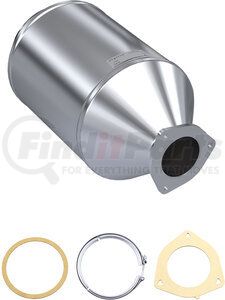 MK1221-C by SKYLINE EMISSIONS - Diesel Particulate Filter (DPF) Kit, with (2) Gaskets, with (1) Clamps, EPA07, Navistar MaxxForce