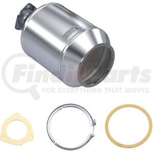MN1025-C by SKYLINE EMISSIONS - Diesel Particulate Filter (DPF) Kit, w/ (2) Gaskets, w/ (1) Clamps, EPA07, Navistar MaxxForce DT/9/10
