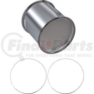 VN1207-K by SKYLINE EMISSIONS - DPF KIT CONSISTING OF 1 DPF AND 2 GASKETS