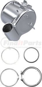 VNB406-C by SKYLINE EMISSIONS - DOC KIT CONSISTING OF 1 DOC, 2 GASKETS, AND 2 CLAMPS