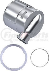 XN0624-K by SKYLINE EMISSIONS - DOC Kit - with 2 Gaskets, Stainless Steel, for Cummins ISX