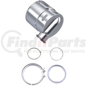 XN0634-C by SKYLINE EMISSIONS - Diesel Oxidation Catalyst (DOC) Kit, with (2) Gaskets, with (2) Clamps, EPA10, for Cummins ISX
