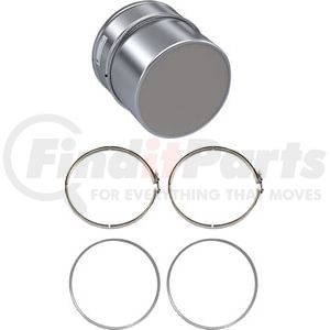 XN1102-C by SKYLINE EMISSIONS - DPF KIT CONSISTING OF 1 DPF, 2 GASKETS, AND 2 CLAMPS