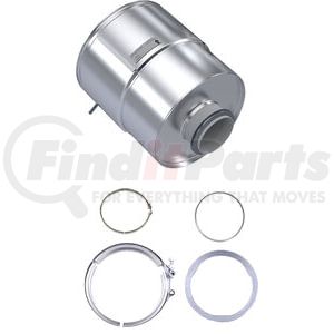 XN0641-C by SKYLINE EMISSIONS - Diesel Oxidation Catalyst (DOC) Kit, with (2) Gaskets, with (2) Clamps, EPA10, for Cummins ISX