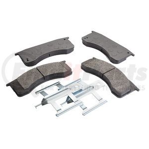 301.06810 by CENTRIC - Premium Ceramic Brake Pads with Shims and