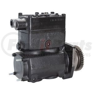 EL365132x by HALDEX - Air Brake Compressor - Rear Head Rotation, Right Block Rotation, Naturally aspirated