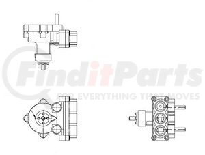 90554905 by HALDEX - Suspension Self-Leveling Valve - PR Plus HCV, Peterbilt Replacement