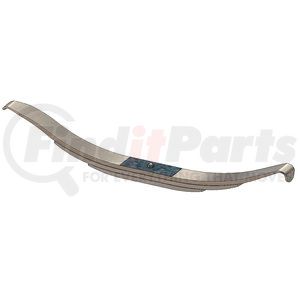 TRA-2728-ME by POWER10 PARTS - Trailer Leaf Spring 3in Wide x 3/Leaf