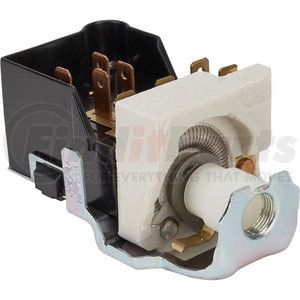Paccar BA40600 Headlight Switch Headlight Switch - 4.5 OHM Rheostat Dimmer for Panel Lights, 3-Position Dome Light Control,