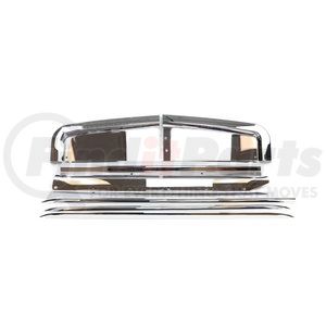 GRKW900L by PACCAR - Grille - Stainless Steel, For Kenworth W900L