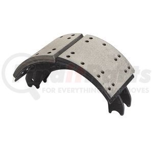 HV774709ES2R by HALDEX - Drum Brake Shoe and Lining Assembly - Rear, Relined, 1 Brake Shoe, without Hardware, for use with Eaton "ESII" Applications