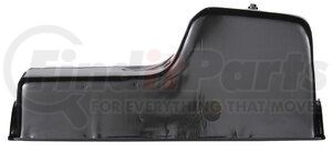 FP20B by SPECTRA PREMIUM - Engine Oil Pan - Cold Rolled Steel, Black, Rear Sump, 12 Holes, M14 x 1.5 Drain Plug, Baffled