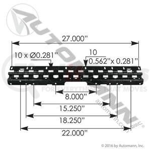 Automann HLK2305 Door Hinge Door Hinge, Cabin Door Hinge for Freightliner