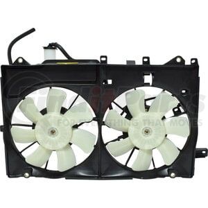 FA50351C by UNIVERSAL AIR CONDITIONER (UAC) - Dual Radiator and Condenser Fan Assembly -- Radiator-Condenser Fan Assy