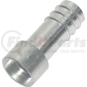 FT0123C by UNIVERSAL AIR CONDITIONER (UAC) - A/C Refrigerant Hose Fitting -- Aluminum Straight Outer Weld-on Barb Fitting