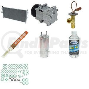 KT1636A by UNIVERSAL AIR CONDITIONER (UAC) - A/C Compressor Kit -- Compressor-Condenser Replacement Kit