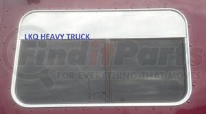 P-1256 by ARANDA - PETERBILT STAINLESS 5 INCH 70 INCH SLEEPER WINDOW CHOP TOP